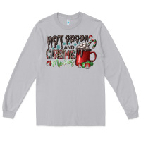 Moon Dust hot cocoa and christmas movies Long Sleeve Tee - CowhideDigitalArt