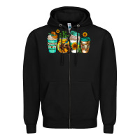 Arizona Coffee Cups Zipper Hoodie | Teevron