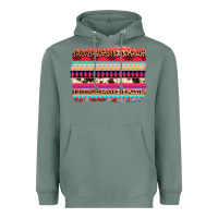 Sage aztec western leopard cowhide background Heavyweight Hoodie - AdoDesignShop