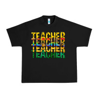 Black teacher teacher teacher Urban Heavy Tee - texasbilliewilder