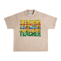 French Oak teacher teacher teacher Urban Heavy Tee - texasbilliewilder