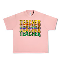 Salmon teacher teacher teacher Urban Heavy Tee - texasbilliewilder