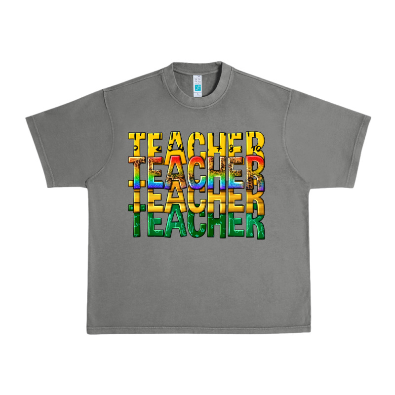 Teacher Teacher Teacher Urban Heavy Tee by texasbilliewilder | Teevron