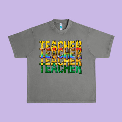 Urban Heavy Tee teacher teacher teacher