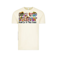 Vintage Arctic don't stop believin' hold on to that feeling Vintage Tee - Zillion Design Studio