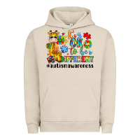 Pigment French Oak it s ok to be different giraffe Urban Hoodie - LillyAllenDesigns