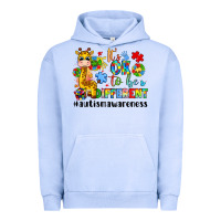Pigment Grape Ice it s ok to be different giraffe Urban Hoodie - LillyAllenDesigns