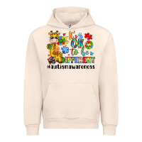 Sandshell it s ok to be different giraffe Urban Hoodie - LillyAllenDesigns