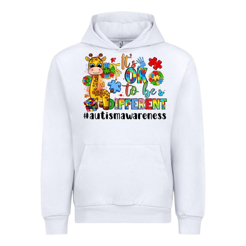 It S Ok To Be Different Giraffe Urban Hoodie by LillyAllenDesigns | Teevron