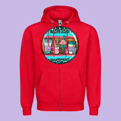 Nurse Car Coasters Zipper Hoodie Designed By Adodesignshop