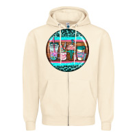 Sandshell nurse car coasters Zipper Hoodie - AdoDesignShop