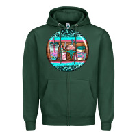 Sports Green nurse car coasters Zipper Hoodie - AdoDesignShop