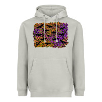 Moon Dust halloween leopard bat background Heavyweight Hoodie - AdoDesignShop