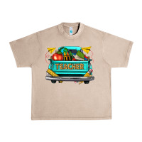 Teacher Truck Urban Heavy Tee | Teevron