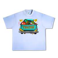 Grape Ice teacher truck Urban Heavy Tee - texasbilliewilder