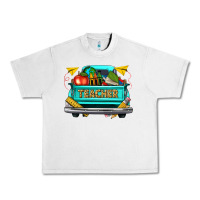 Lunar Rock teacher truck Urban Heavy Tee - texasbilliewilder