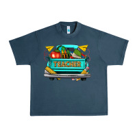 Midnight Navy teacher truck Urban Heavy Tee - texasbilliewilder