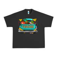 Pigment Black teacher truck Urban Heavy Tee - texasbilliewilder