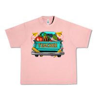 Salmon teacher truck Urban Heavy Tee - texasbilliewilder