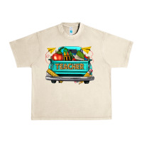 Sandshell teacher truck Urban Heavy Tee - texasbilliewilder