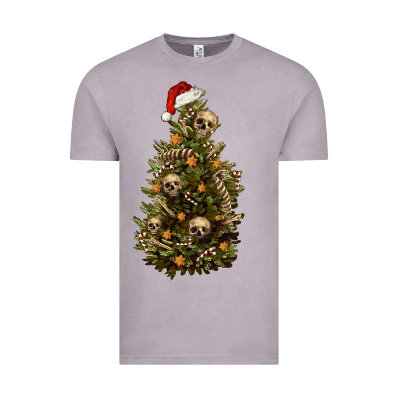 Skeleton Merry Christmas Tree Vintage Tee by RanaPortraitStore | Teevron