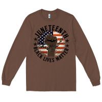 Chestnut black lives matter Long Sleeve Tee - HRA Design Shop