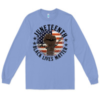 Colony Blue black lives matter Long Sleeve Tee - HRA Design Shop
