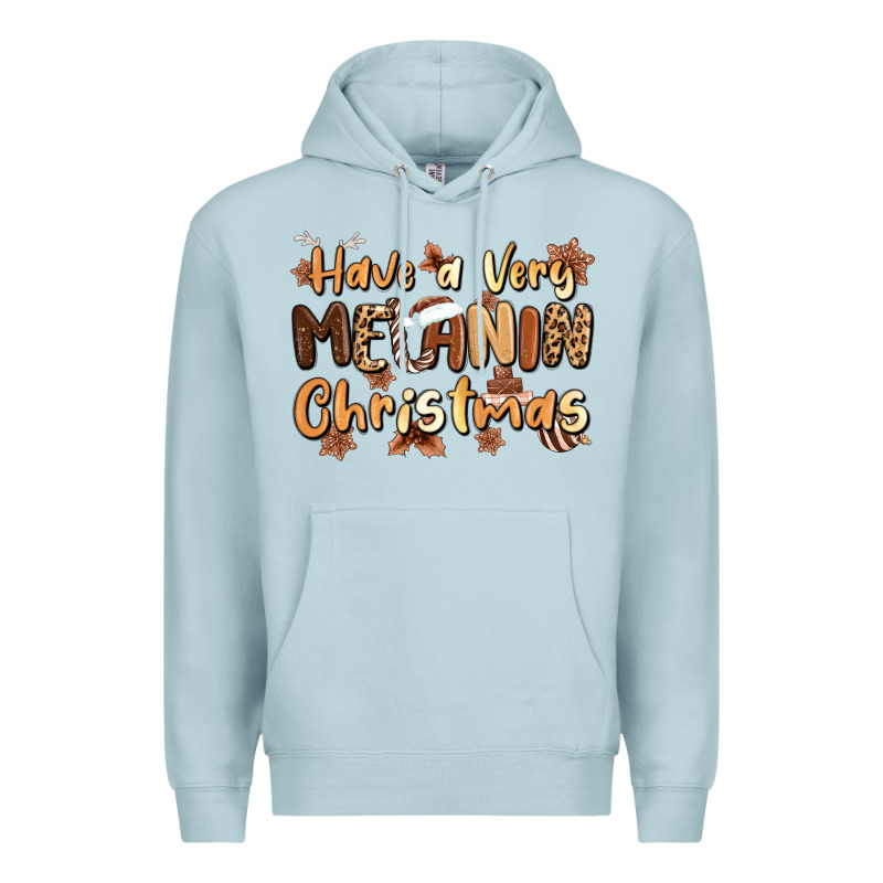 Have A Very Melanin Christmas Premium Hoodie by MaliasSmallBusiness | Teevron