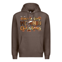 Coffee have a very melanin christmas Premium Hoodie - MaliasSmallBusiness