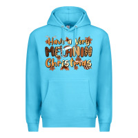 Ocean Blue have a very melanin christmas Premium Hoodie - MaliasSmallBusiness