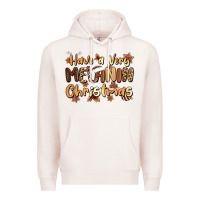 Pale Pink have a very melanin christmas Premium Hoodie - MaliasSmallBusiness