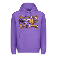 Purple have a very melanin christmas Premium Hoodie - MaliasSmallBusiness