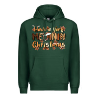 Sports Green have a very melanin christmas Premium Hoodie - MaliasSmallBusiness