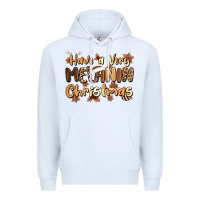 White have a very melanin christmas Premium Hoodie - MaliasSmallBusiness