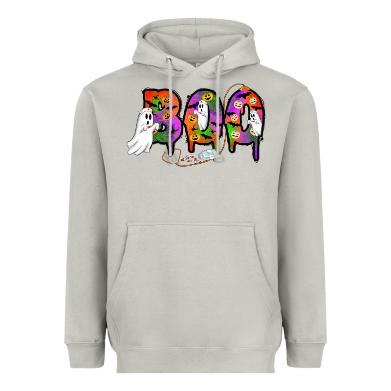Halloween Boo Heavyweight Hoodie by AdoDesignShop | Teevron