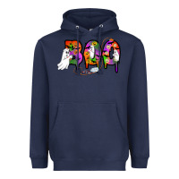Navy halloween boo Heavyweight Hoodie - AdoDesignShop