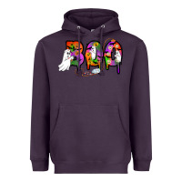 Plum halloween boo Heavyweight Hoodie - AdoDesignShop