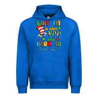 Cobalt why fit in when you were born to stand out Urban Hoodie - LillyAllenDesigns