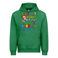Emerald why fit in when you were born to stand out Urban Hoodie - LillyAllenDesigns