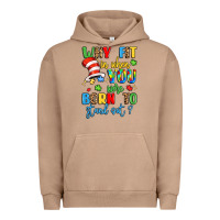 Pigment Burro why fit in when you were born to stand out Urban Hoodie - LillyAllenDesigns