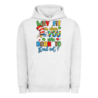 Pigment Lunar Rock why fit in when you were born to stand out Urban Hoodie - LillyAllenDesigns