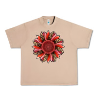 Valentine's Day Sunflower Urban Heavy Tee | Teevron