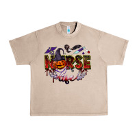 French Oak halloween nurse life Urban Heavy Tee - BarkalooDesign