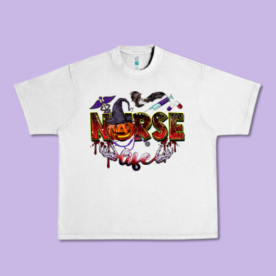 Halloween Nurse Life Urban Heavy Tee Designed By Barkaloodesign