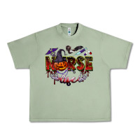 Oil Green halloween nurse life Urban Heavy Tee - BarkalooDesign