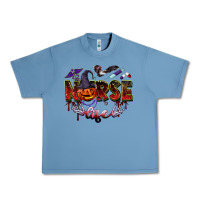 Pebble Blue halloween nurse life Urban Heavy Tee - BarkalooDesign