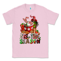 Bubblegum Pink tis the season Classic Tee - FaDigitalArtStudio