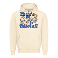 Sandshell theres no crying in baseball Zipper Hoodie - JahusDesignShop