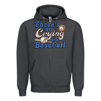 Smoke theres no crying in baseball Zipper Hoodie - JahusDesignShop