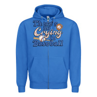 True Royal theres no crying in baseball Zipper Hoodie - JahusDesignShop
